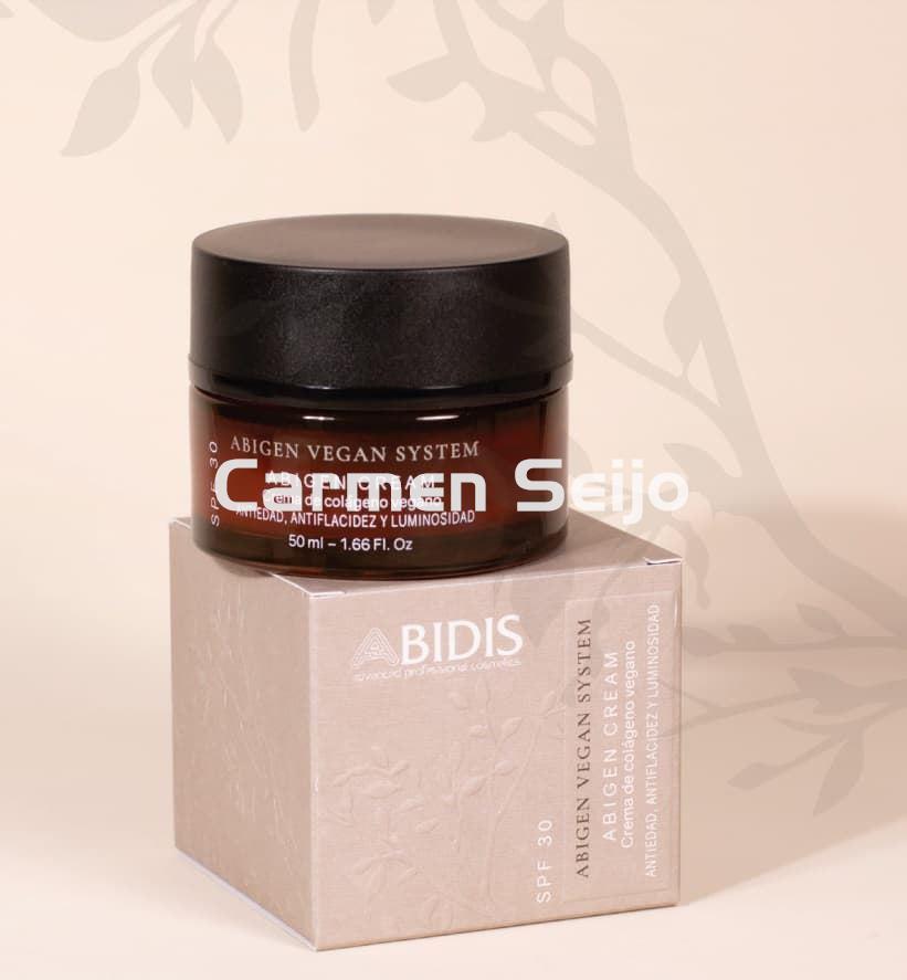 Abidis Crema Antiedad Colágeno Vegano SPF 30 Abigen Vegan System - Imagen 1