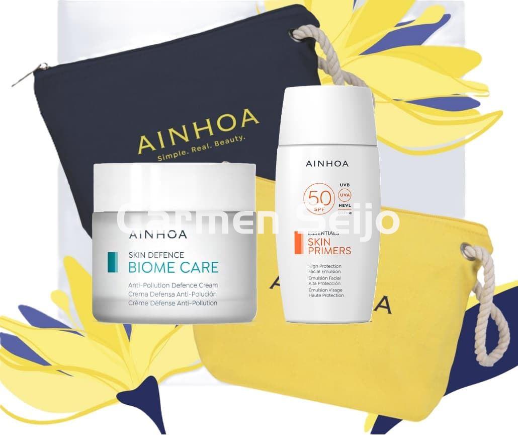 Ainhoa Cosmetics Pack Crema Biome Care y Emulsión Solar SPF 50 - Imagen 1