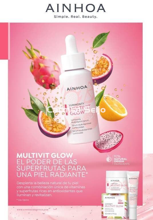 Ainhoa Cosmetics Pack Crema y Sérum Multivit Glow - Imagen 2