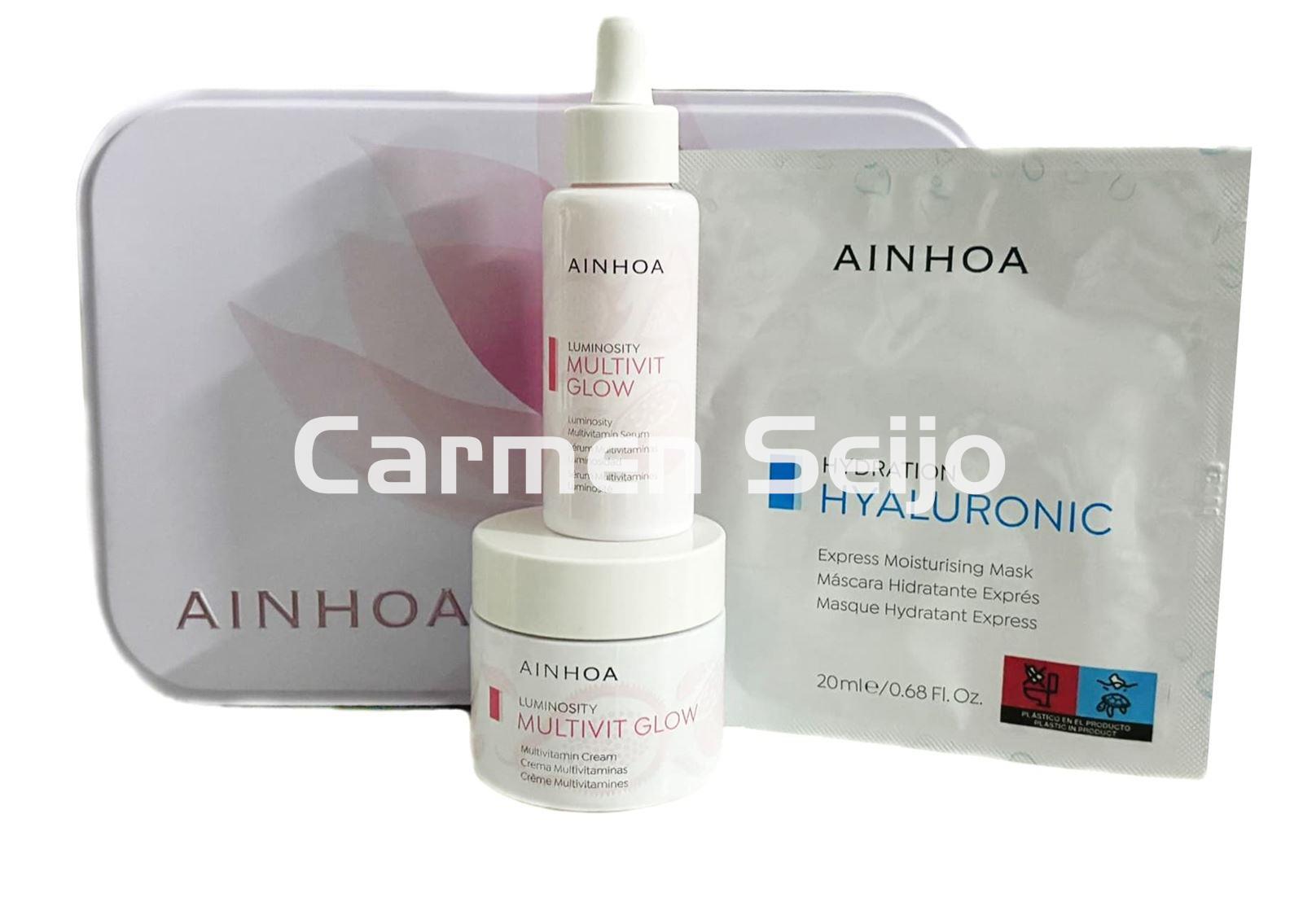 Ainhoa Cosmetics Pack Crema y Sérum Multivit Glow - Imagen 1