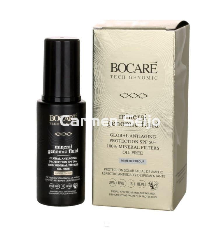 Bocaré Mineral Genomic Fluid Mimetic Colour Fluido Antiedad Despigmentante SPF 50+ - Imagen 1