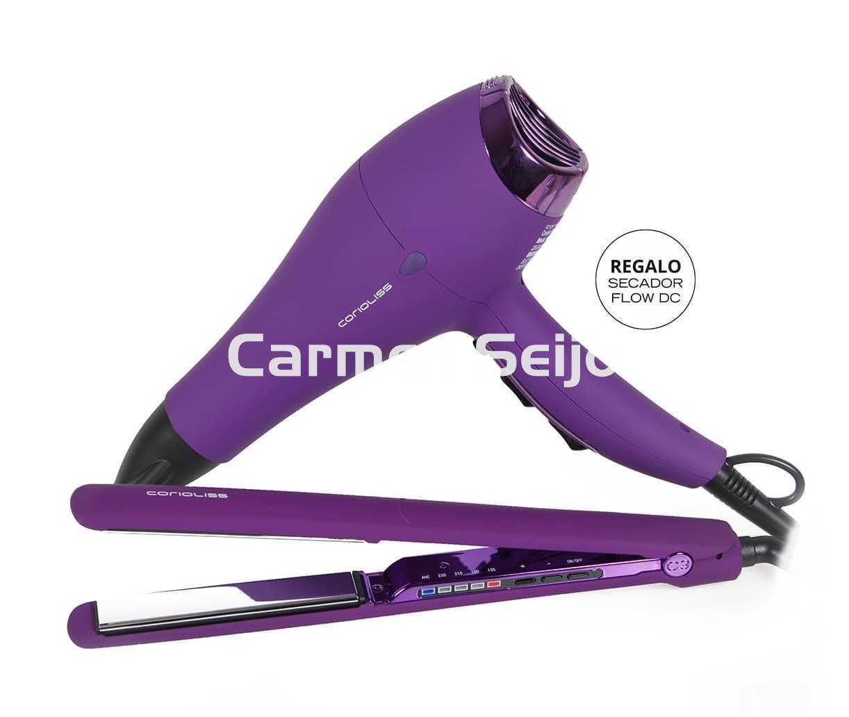 Corioliss Pack Plancha C3 y Secador Flow DC Purple Collection - Imagen 1
