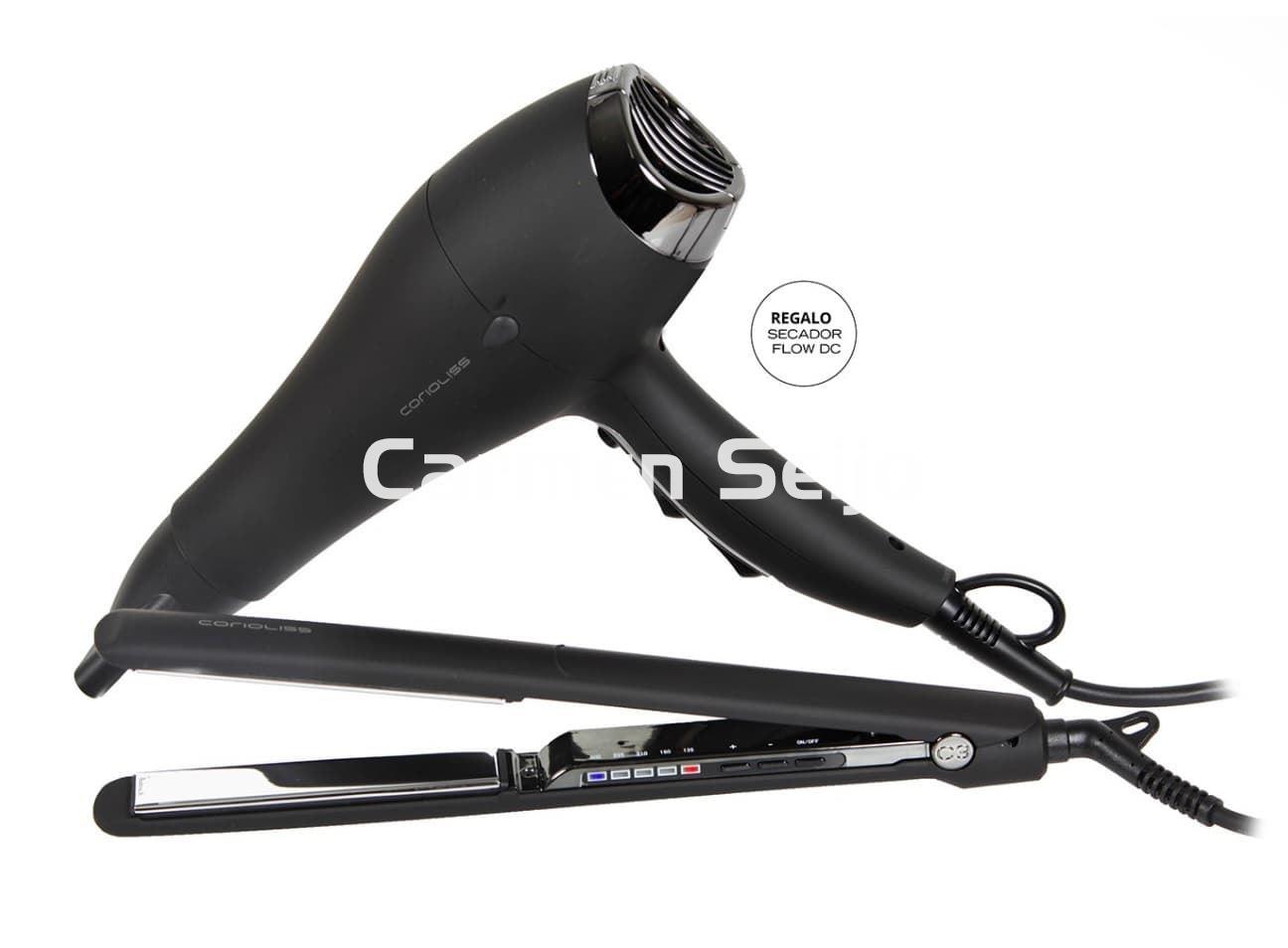 Corioliss Placha C3 Black Chrome + Secador Flow DC - Imagen 1