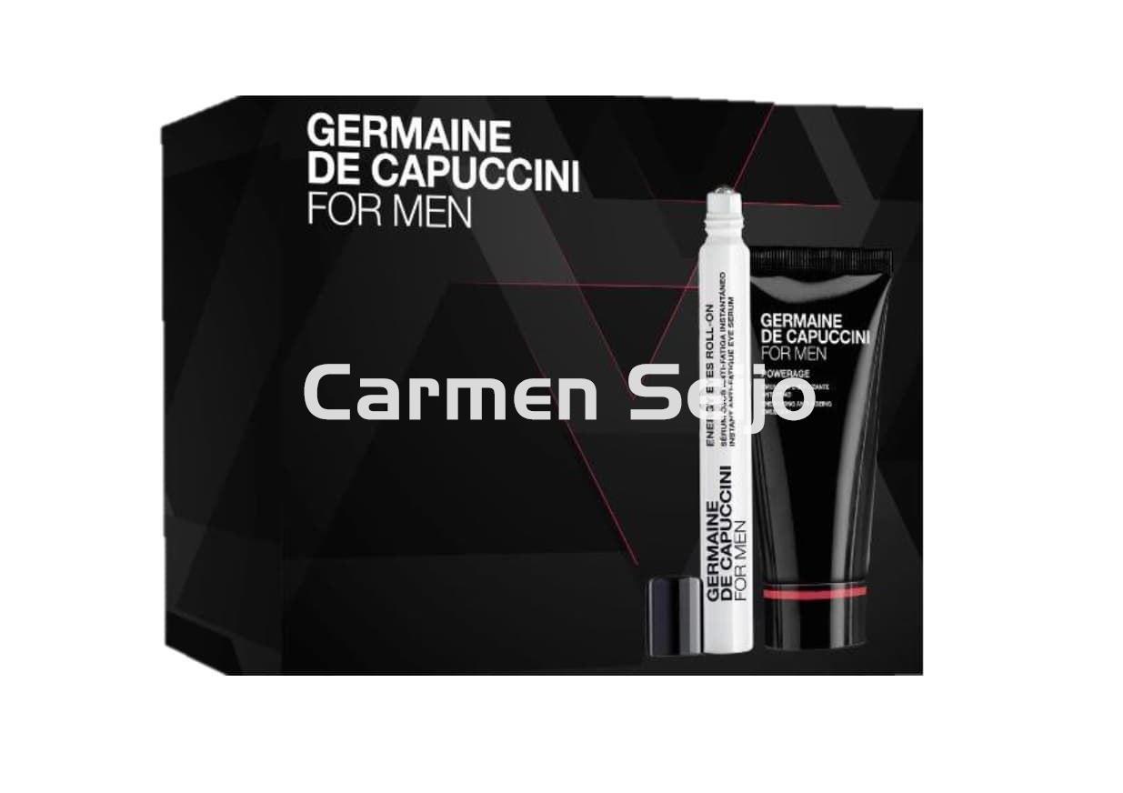 Germaine de Capuccini Pack Emulsión Powerage y Roll-On Eyes FOR MEN - Imagen 1