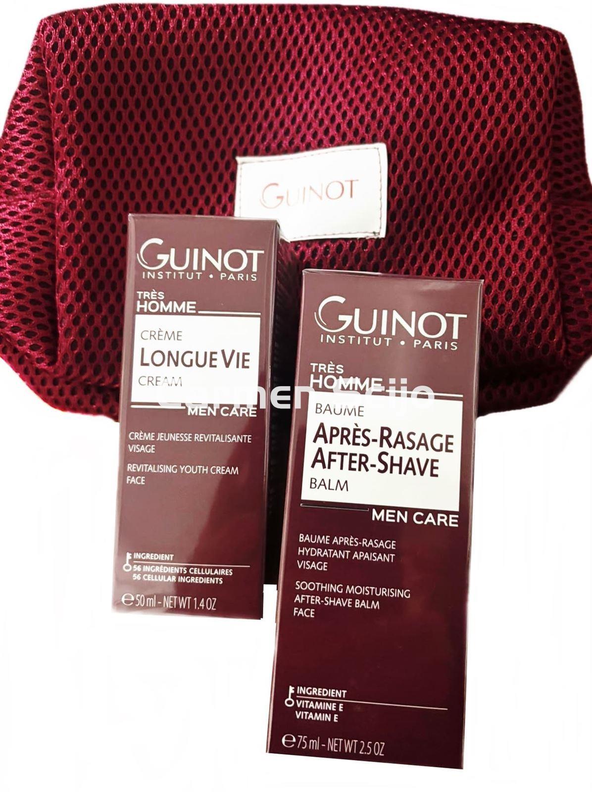 Guinot Pack Crema Longue Vie + After Shave Men Care - Imagen 1