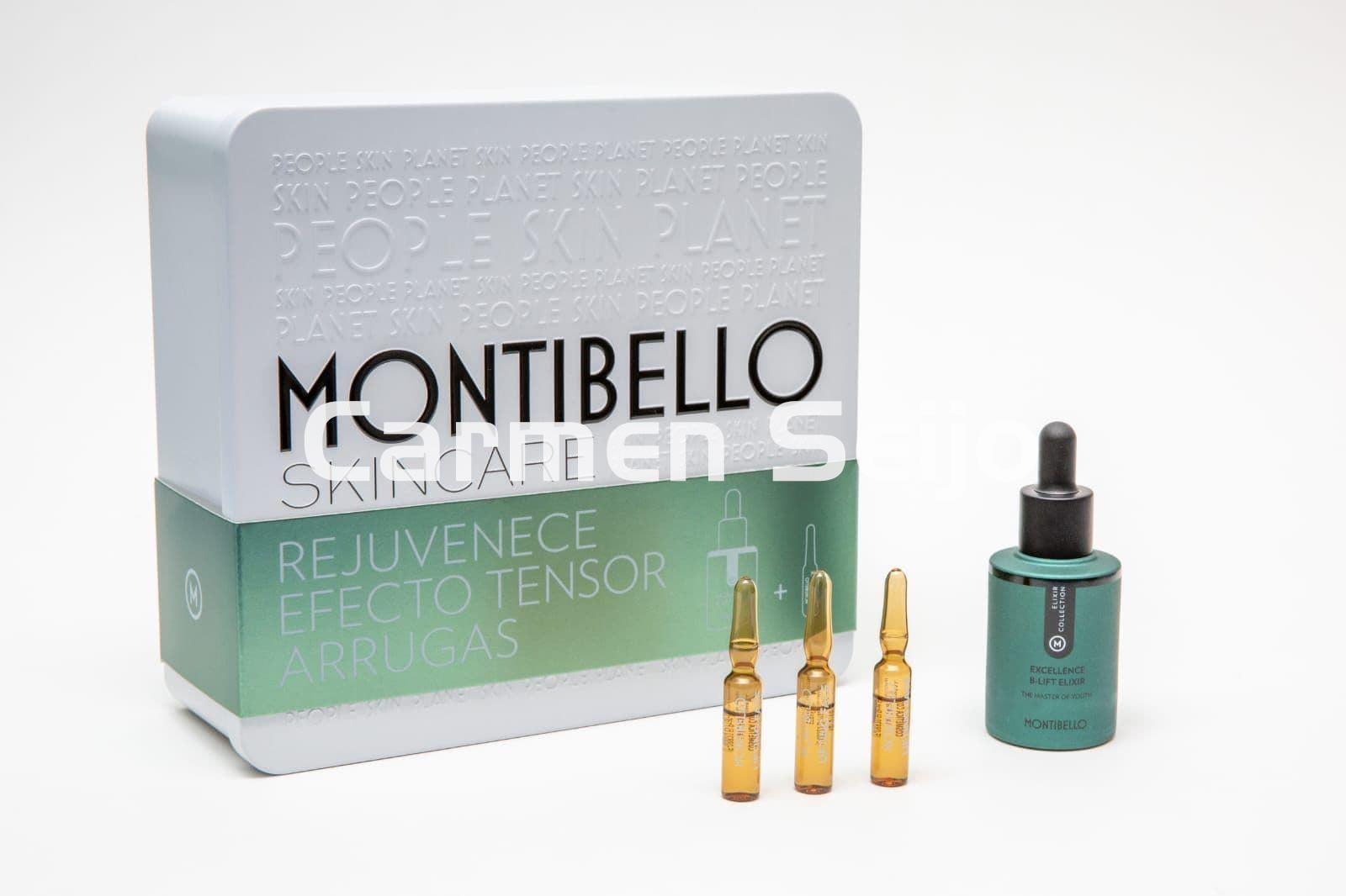 Montibello Pack Rejuvenecedor Elixir B-Lift y Ampollas Flash Lifting - Imagen 1