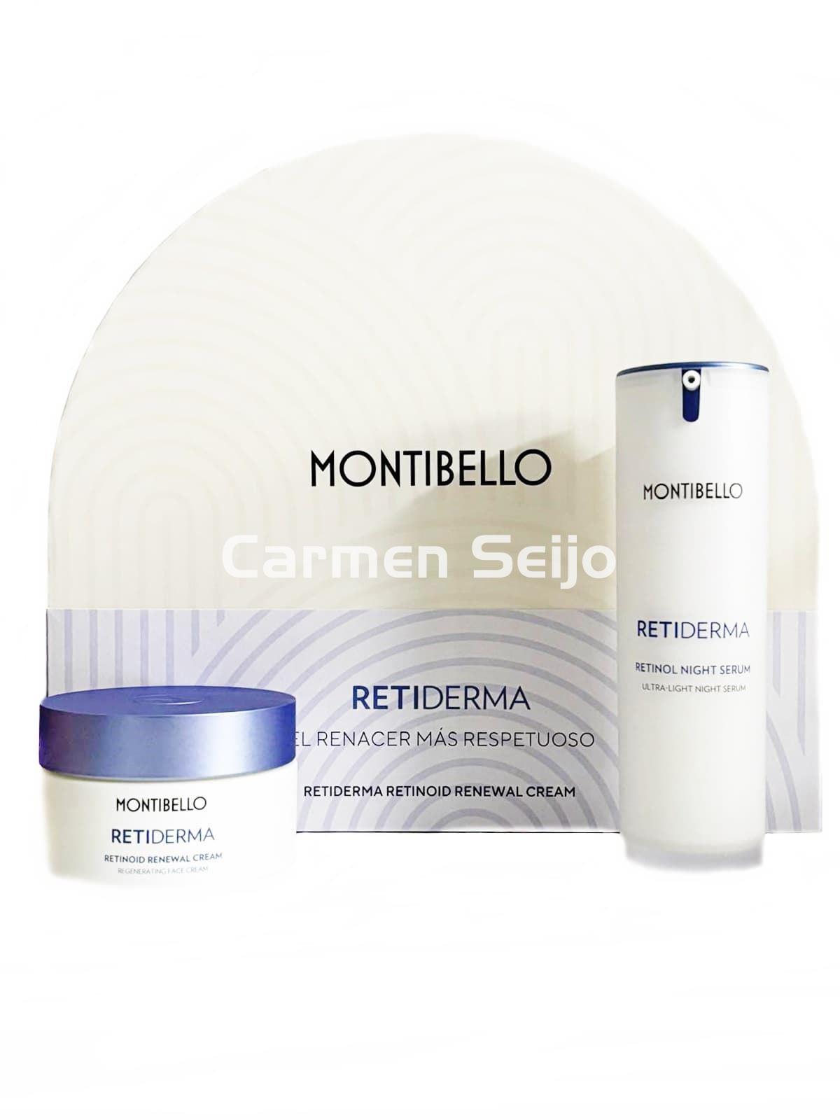 Montibello Pack Retinol Crema y Sérum Noche Retiderma - Imagen 1