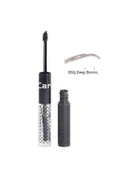 Nee Make Up Milano Máscara Cejas Lash & Brow Deep Brown BM3 - Imagen 1