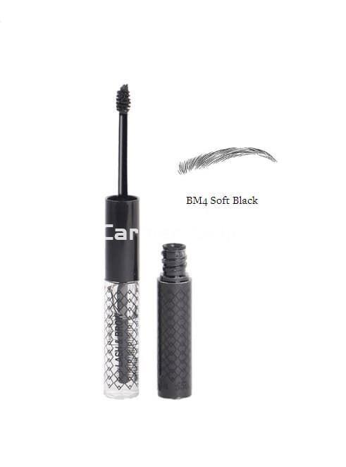 Nee Make Up Milano Máscara Cejas Lash & Brow Soft Black BM4 - Imagen 1