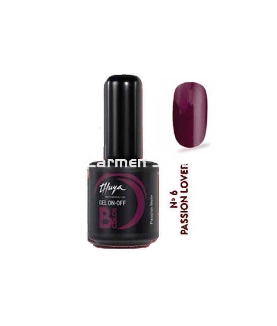 Thuya Esmalte Permanente Gel On-Off B.Color Nº 6 Passion Lover - Imagen 1