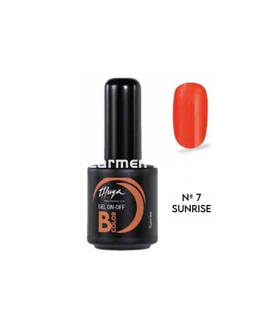 Thuya Esmalte Permanente Gel On-Off B.Color Nº 7 Sunrise - Imagen 1